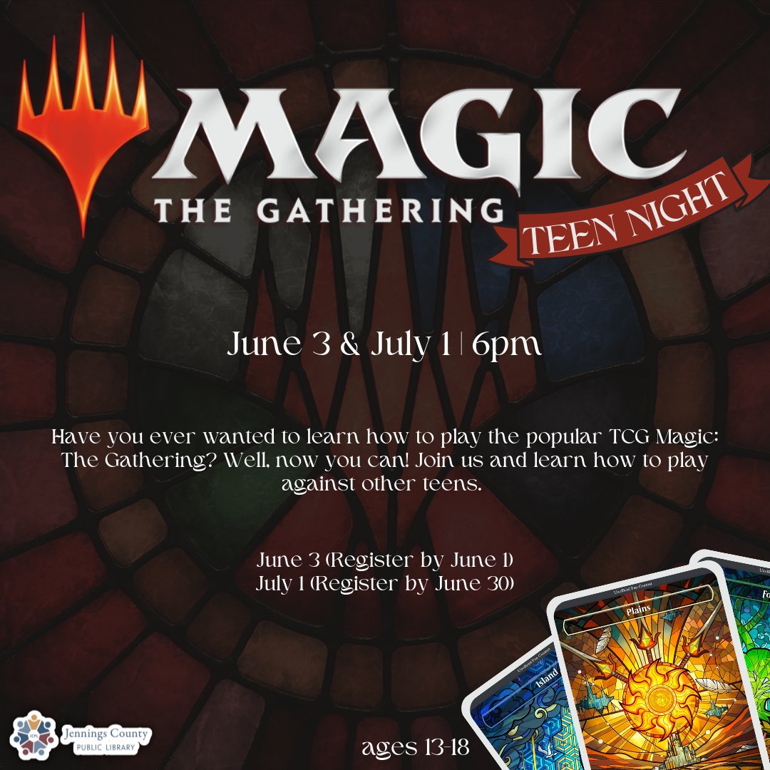 Jennings Co. Library tweet media