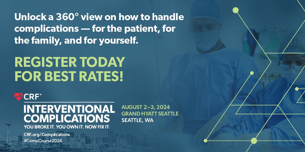 🚀 #CompCourse2024 is a game-changer for your practice! Not only will you master the technical skills, but you'll also dive into the other essentials of complications management:
 
🧠 Mental preparation
🤝 Building supportive cultures
🌟 Avoiding burnout
⚖️ Balancing personal and