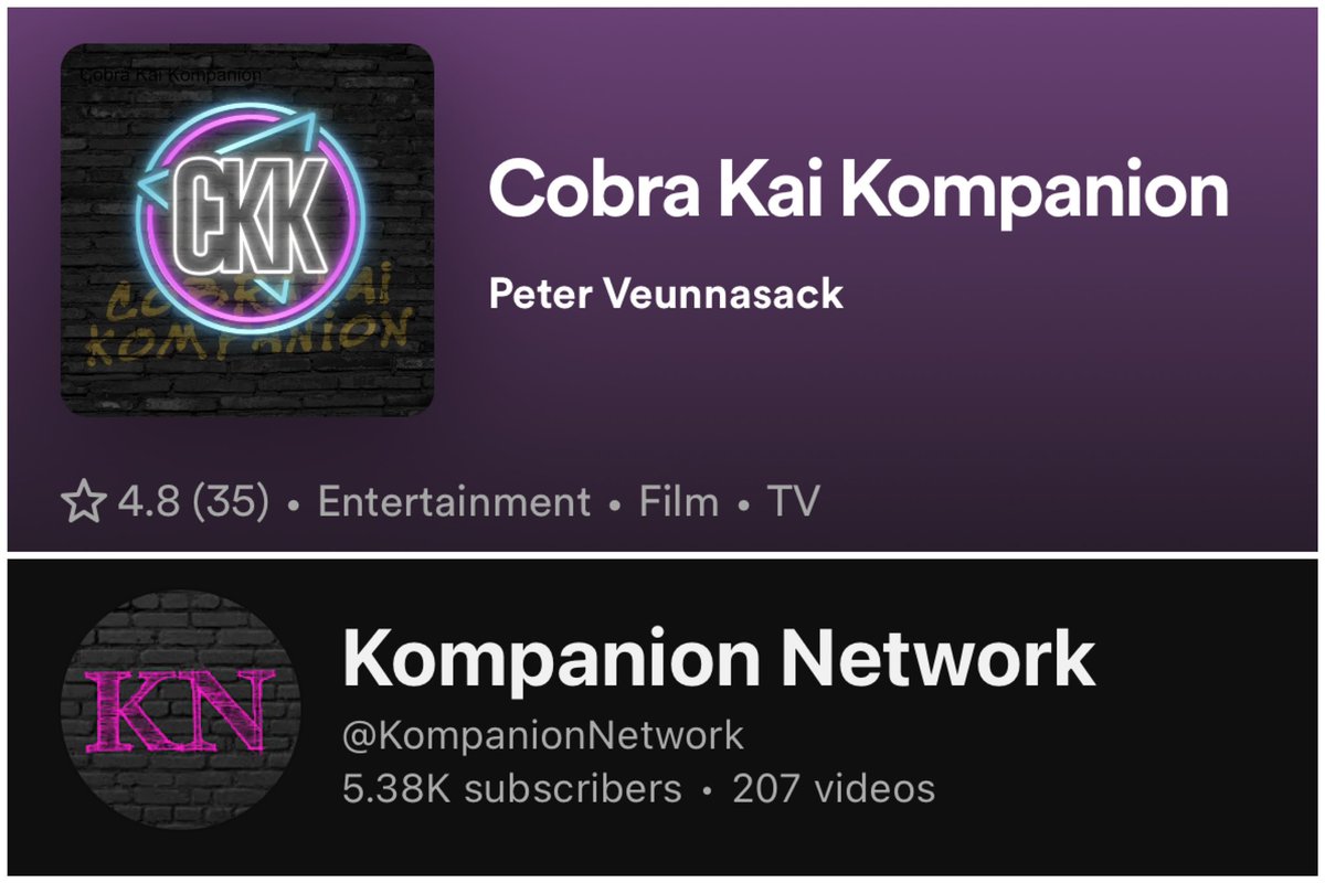 CobraKaiPod's tweet photo. A Season 6 Part I of #CobraKai recap with spoilers will be available as soon as the show drops on July 18th. We’ll continue the episode breakdowns and interviews with cast and crew as usual following the release. 133 interviews available, subscribe now! 

https://t.co/5a1cHnUXFN https://t.co/NobXKGuPUl
