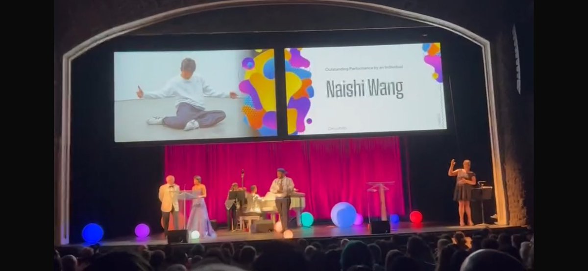 Last night at <a href="/DoraAwards/">DoraMavorMooreAwards</a> with <a href="/Nai_Shi_/">Naishi wang</a> receiving 3 nominations for Deciphers  , outstanding  production  + outstanding individual performance . Thank you Toronto for including us 🫶🏾
<a href="/jeanabreudance/">Jean Abreu Dance</a>  <a href="/m_peter_johnson/">MichaelPeterJohnson</a>