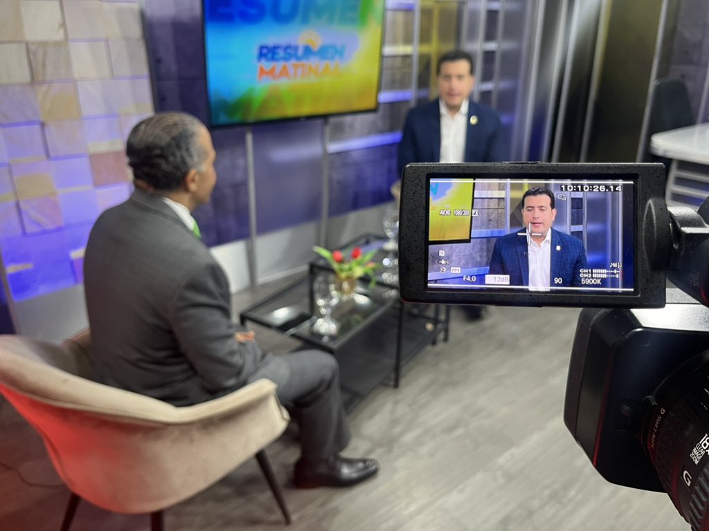 JorgeFelizPache's tweet photo. Conversando en #ResumenMatinal sobre nuestra ciudad y los retos futuros que enfrenta. Gracias por la oportunidad.- 

@vtvcanal32 🧡 https://t.co/weicEPp3AB