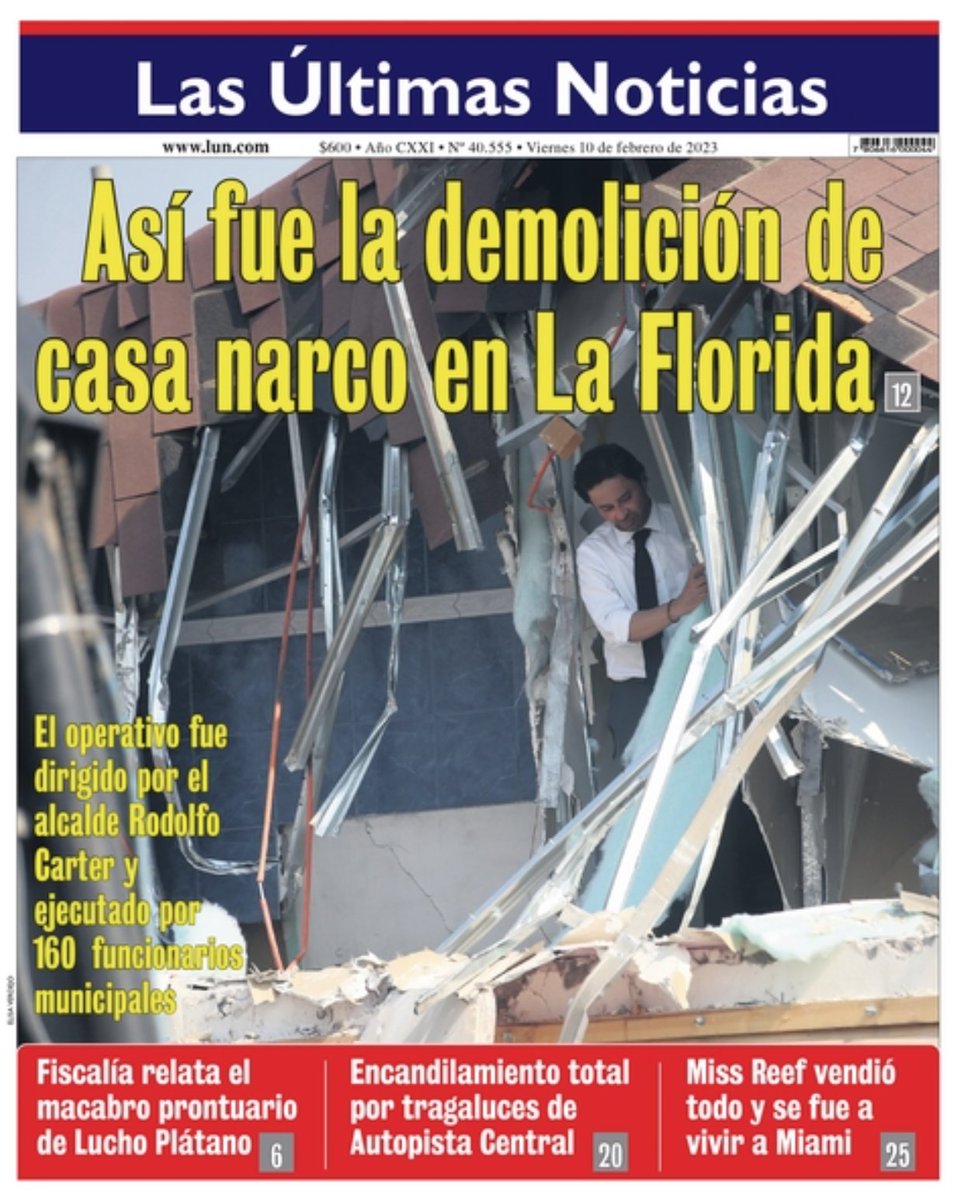 Si usted destruye la casa del narco, el narco se compra otra, pero si usted le quita el dinero, arruina al narco, por eso la única herramienta efectiva contra el narcotráfico es levantar el secreto bancario, pero la derecha se opone, ellos prefieren demoler la casita del narco.