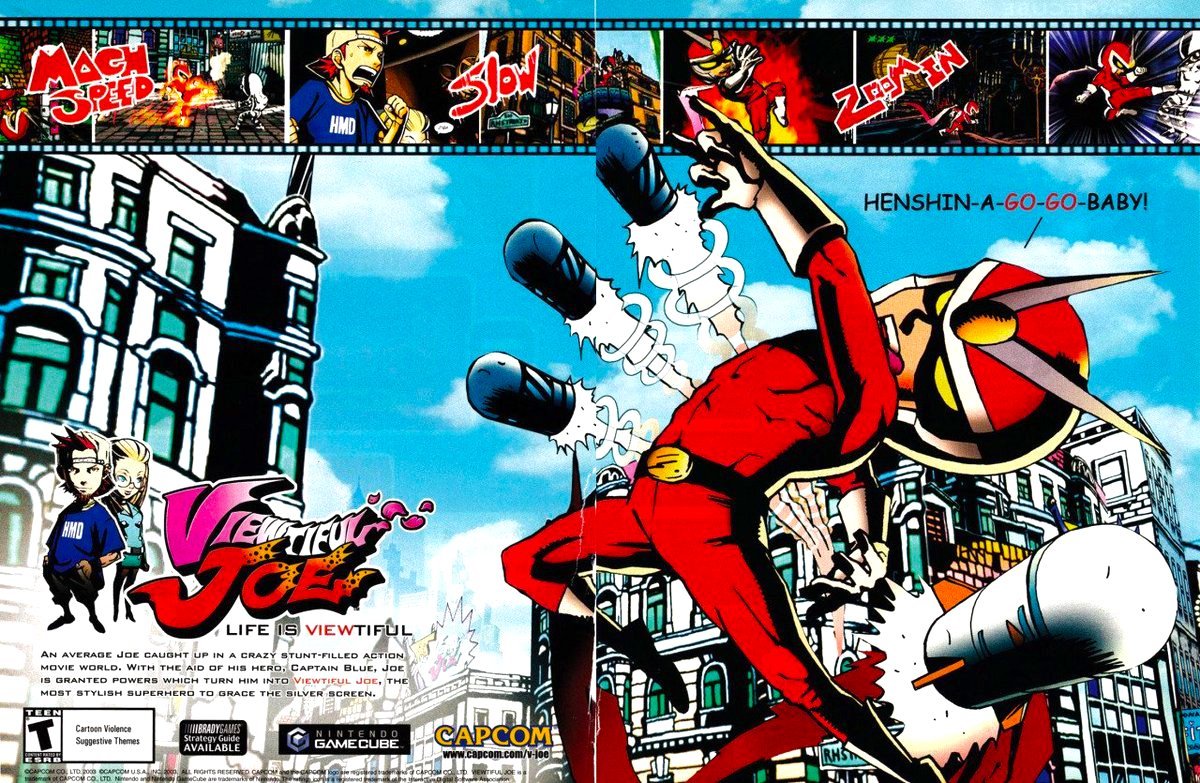 Viewtiful Joe / Capcom (2003)
21 years old today ❤️