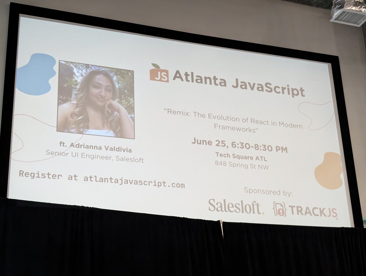 ReactATL's tweet image. Excited for @ATLJavaScript talk about #Remix
