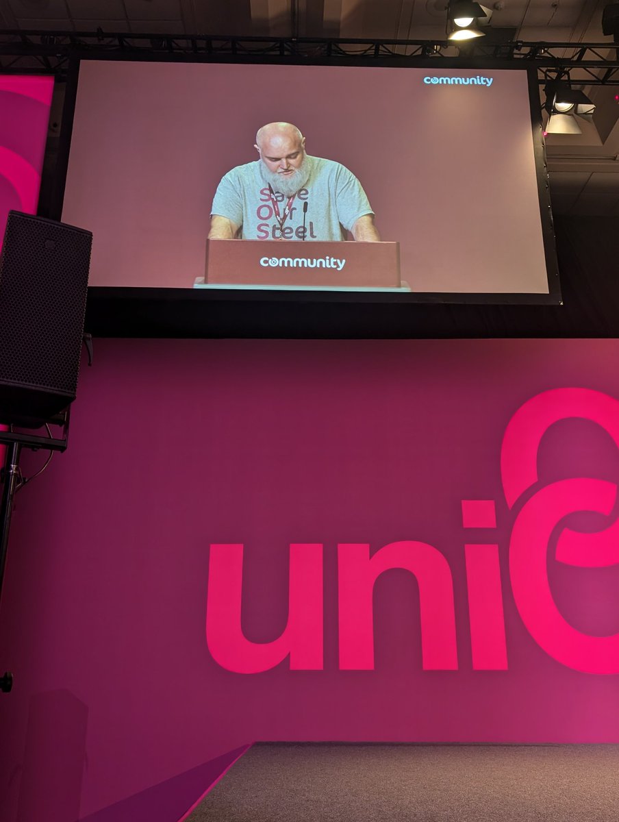 ChrisSt49455816's tweet image. Heard some brilliant speaker had some good debates and made some new contacts so far so good. #CommunityUnion #OneUnion #Conference24