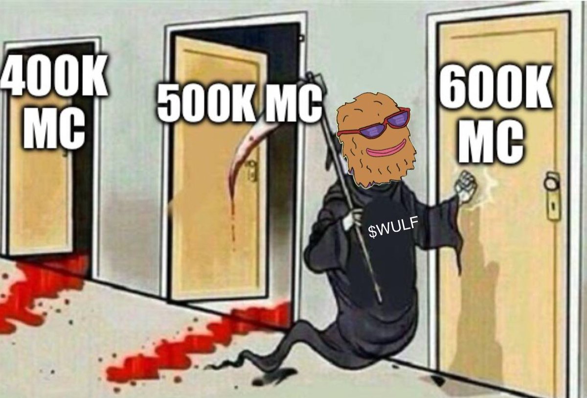 $WULF is knocking down doors and taking names. Are you ready? #WULFPACK #SOL #WULF $WOLF $ANDY $PEPE