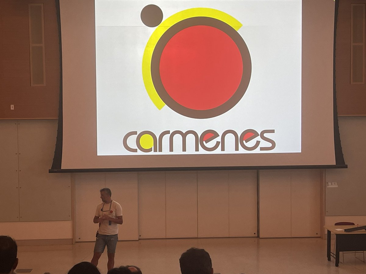 CARMENES_exopl's tweet photo. Presentation by José A. Caballero – CARMENES: “The Importance of Being Complete” in the CS22 #coolstars22 Splinter Session: “The Solar Neighbourhood – The Importance of Being Complete” 25 junio 2024 @coolstars22 @CARMENES_exopl 
👉 https://t.co/vbkv84Q57v https://t.co/aoMCGia3pe