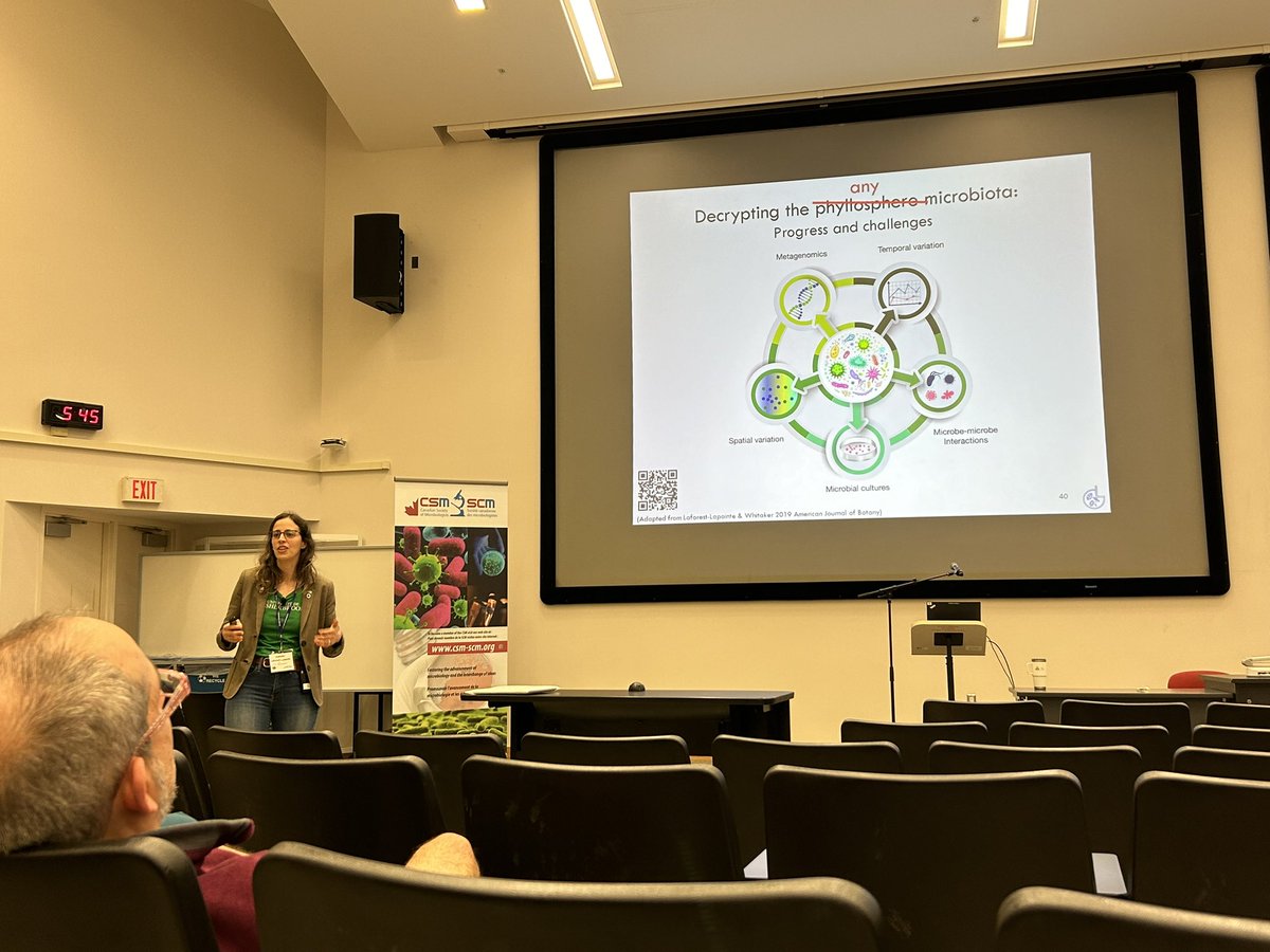 Kait Al (@kait_al) on Twitter photo What a fantastic talk by <a href="/Isabel_Laforest/">Prof. & Dr. Isabelle Laforest-L. (she/her/elle)</a> detailing her academic journey and successes characterizing host-microbe interactions in trees, moss, urban, and human gut microbiomes 🌳🍁💩
“luck happens to the prepared mind” ✨
<a href="/CSM_SCM/">Canadian Soc. Micro.</a> <a href="/CSM_SCM2024/">CSM 2024 Conference</a> #CSM2024 What a fantastic talk by <a href="/Isabel_Laforest/">Prof. & Dr. Isabelle Laforest-L. (she/her/elle)</a> detailing her academic journey and successes characterizing host-microbe interactions in trees, moss, urban, and human gut microbiomes 🌳🍁💩
“luck happens to the prepared mind” ✨
<a href="/CSM_SCM/">Canadian Soc. Micro.</a> <a href="/CSM_SCM2024/">CSM 2024 Conference</a> #CSM2024