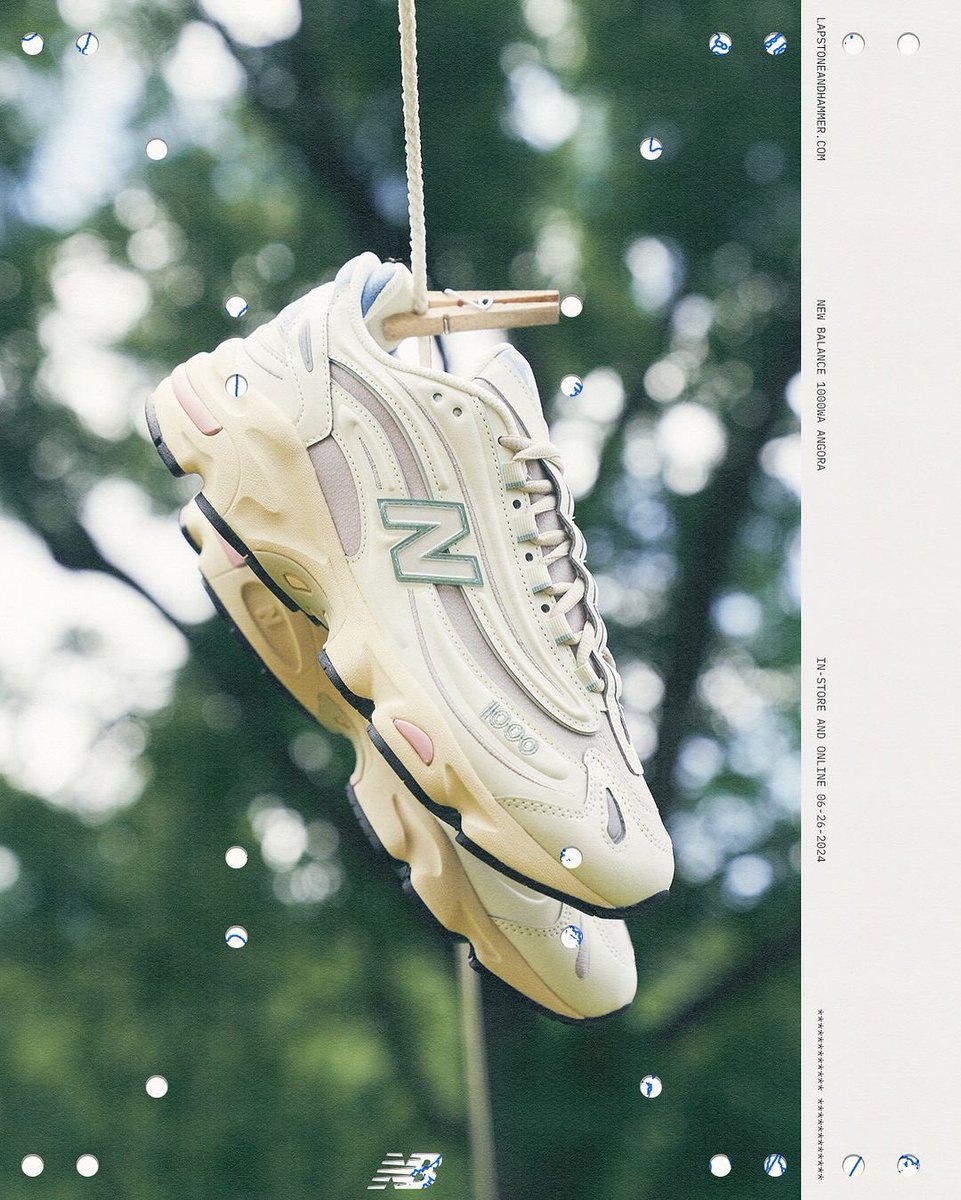 New Balance 『1000 “Angora/Moonrock”』が本日より国内各オンラインで