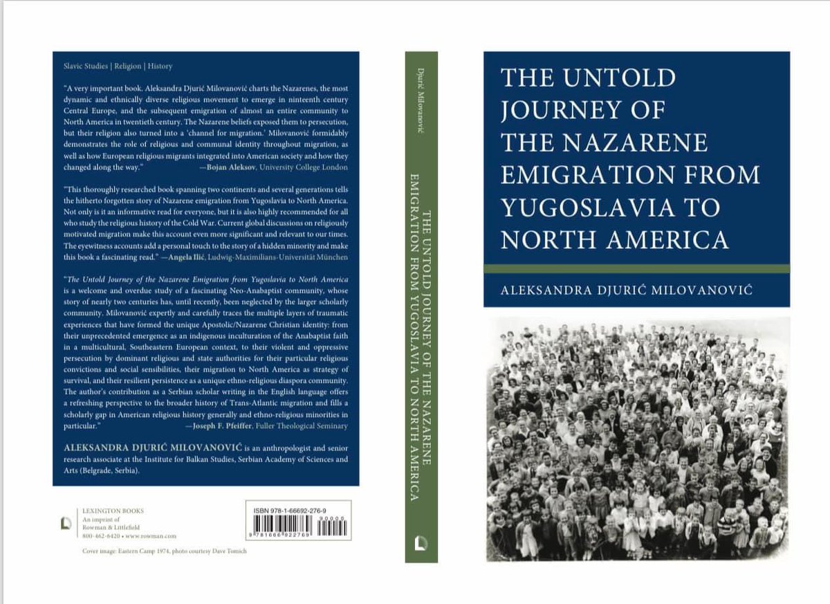 AlexaDjM's tweet photo. Happy to share my new book is out! https://t.co/TLWvKFUBcl #religion #migration #persecution #pacifism https://t.co/DbprGa1Ttr