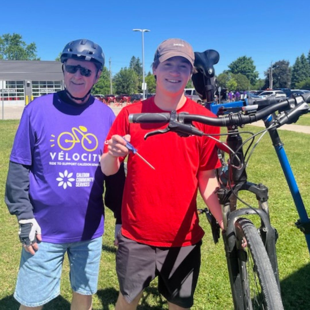 🚴‍♂️🔧 Big thanks to <a href="/SportChek/">Sport Chek</a> Bolton for their incredible support at Velocity2024! Their team provided on-site bike tune-ups, ensuring everyone’s ride was in top shape. 🌟✨ Donations are open until June 30 - please help us reach our fundraising goal: ow.ly/shPu50SoFFI