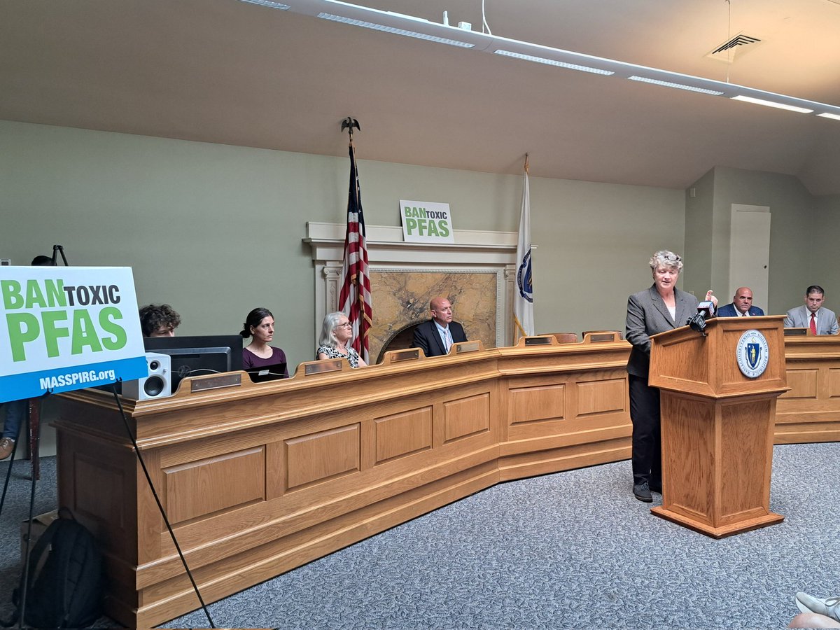Janet_MASSPIRG's tweet image. "Too many water sources have been polluted by #PFAS. We must take action now." @DeirdreMASSPIRG