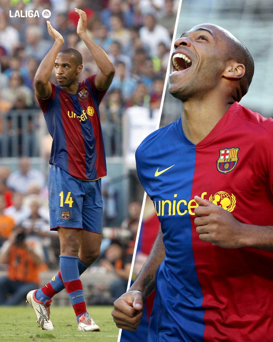 LALIGA (@laligabra) on Twitter photo 💙❤🔙 17 anos atrás, Thierry Henry era contratado pelo <a href="/fcbarcelona_br/">FC Barcelona</a>. Que jogador ele foi! 💙❤🔙 17 anos atrás, Thierry Henry era contratado pelo <a href="/fcbarcelona_br/">FC Barcelona</a>. Que jogador ele foi!