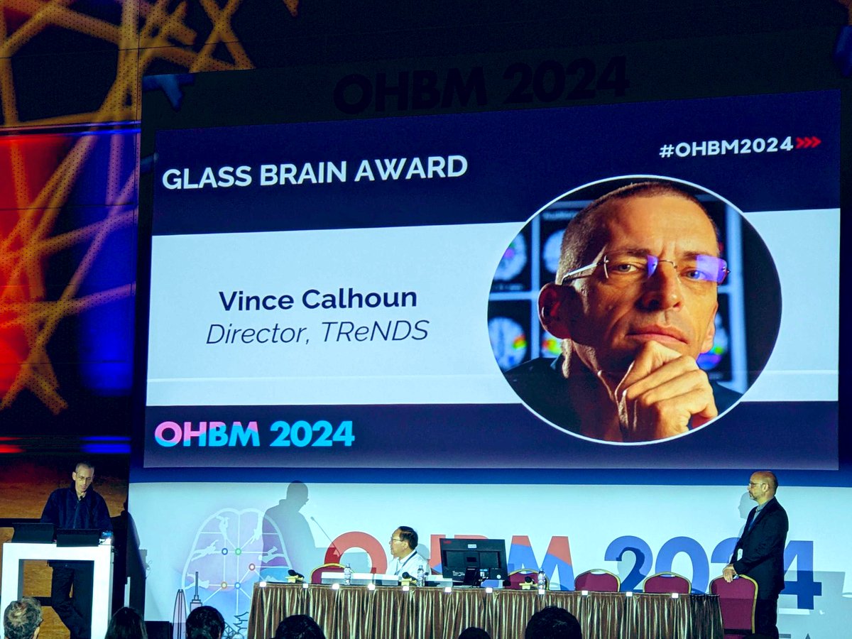 seraji70's tweet image. Congratulations to my supervisor @vdcalhoun for winning the prestigious Glass Brain Award at OHBM 2024! 🎉 Your dedication to advancing neuroscience research is inspiring. #OHBM2024 #GlassBrainAward
@CenterTrends