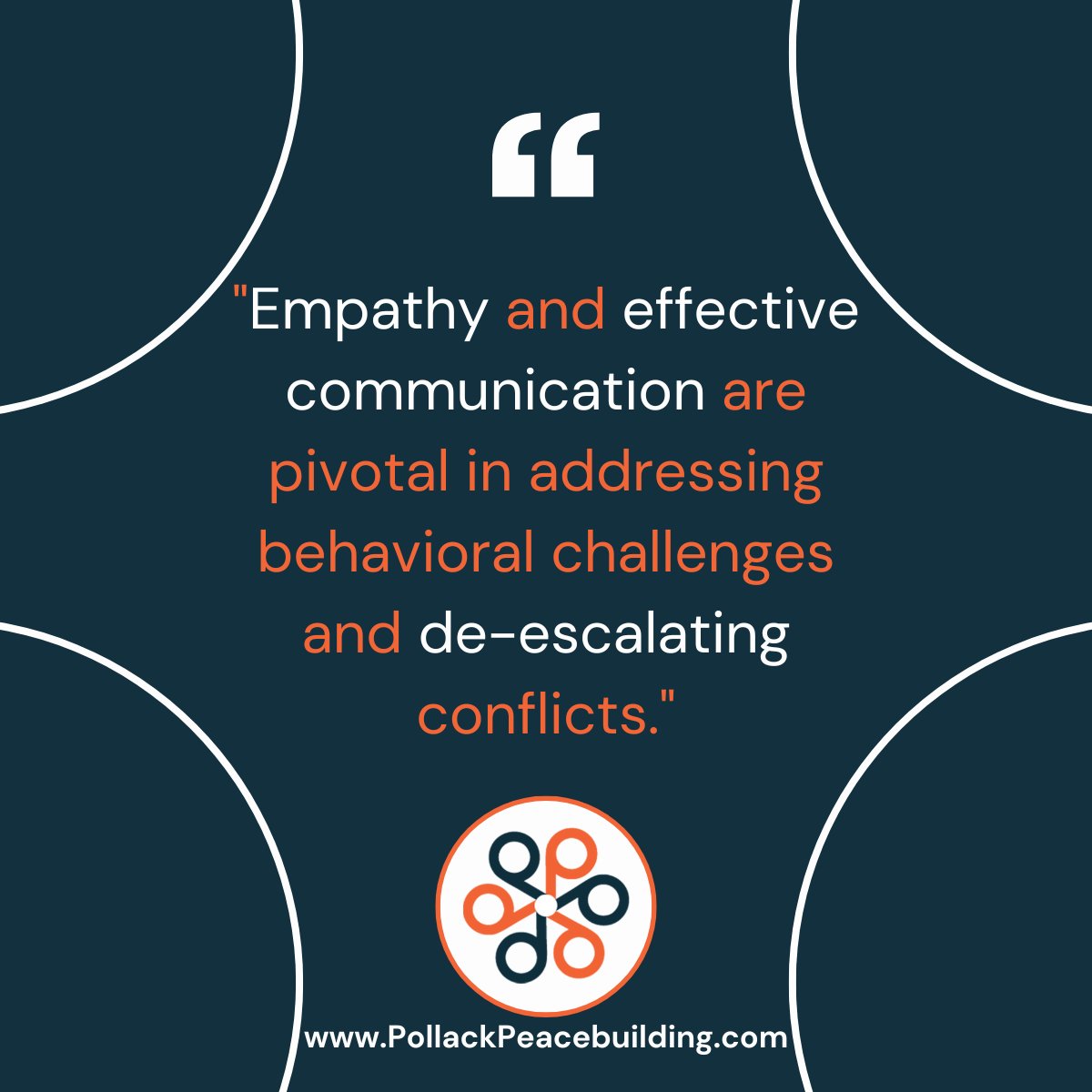 #pollackpeacebuilding #empathy #communication