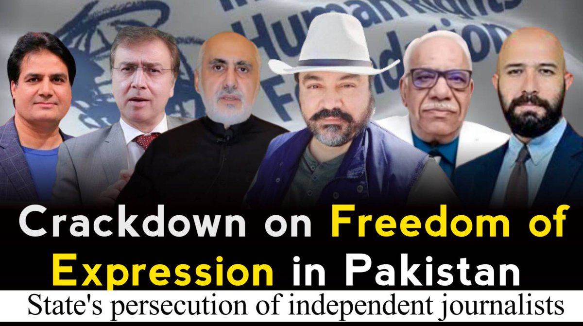 The International Human Rights Foundation (IHRF) strongly condemns the vicious persecution of independent journalists living in exile abroad by the authoritarian state of Pakistan. It is a well-known fact that independent journalists cannot voice dissent against the military-led