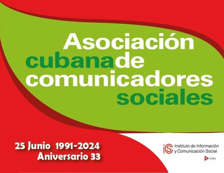 Muchas felicidades desde la CTC en la #IslaDeLaJuventud para los integrantes de la Asociación de comunicadores sociales en su 33 Aniversario.