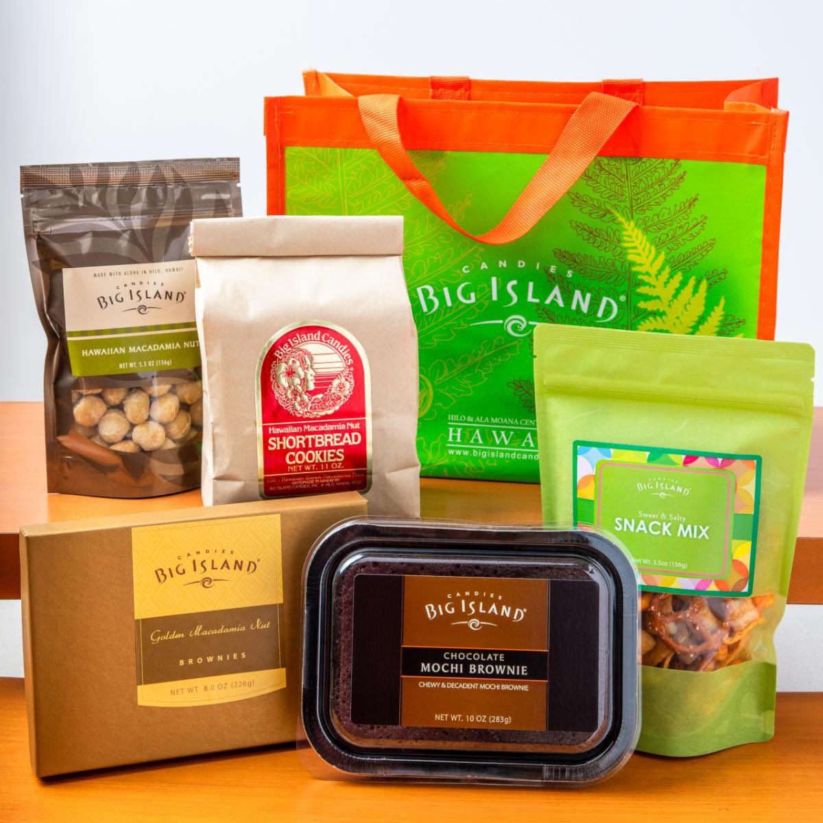 BICandies's tweet image. Our Summer Gift Basket features non-dipped confections for the warm-weather season. If you and your loved ones aren’t able to see each other this summer, this makes a thoughtful “Wish You Were Here” gift. Available at BigIslandCandies.com, or exclusively at our Hilo store.