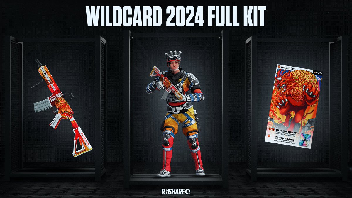 🚨 WILDCARD 2024 FULL KIT GIVEAWAY 🚨

- Follow <a href="/travcreates/">travis. ✰</a> + <a href="/Wildcard_GG/">Wildcard</a> 
- Like &amp; Retweet ❤️+♻️
- Tag 2 friends 🫂

#StackTheDeck