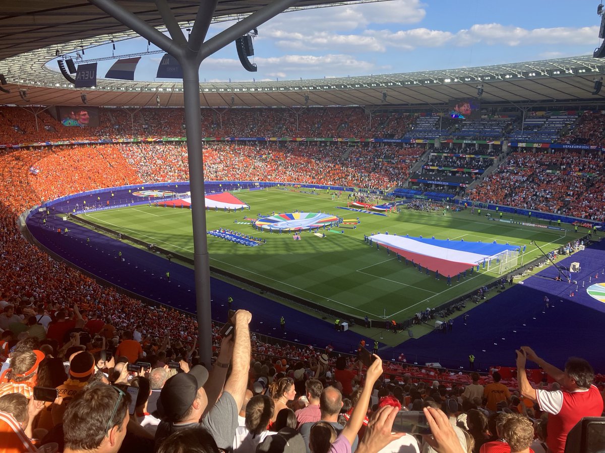 ⁦<a href="/maverickwhites/">Maverick Whites</a>⁩ - 7th European Championship, very different to earlier ones, getting tickets ever harder, profile of supporters changes each tournament, and prices now exorbitant, beer and tickets. Can’t beat the Championship #alaw #mot