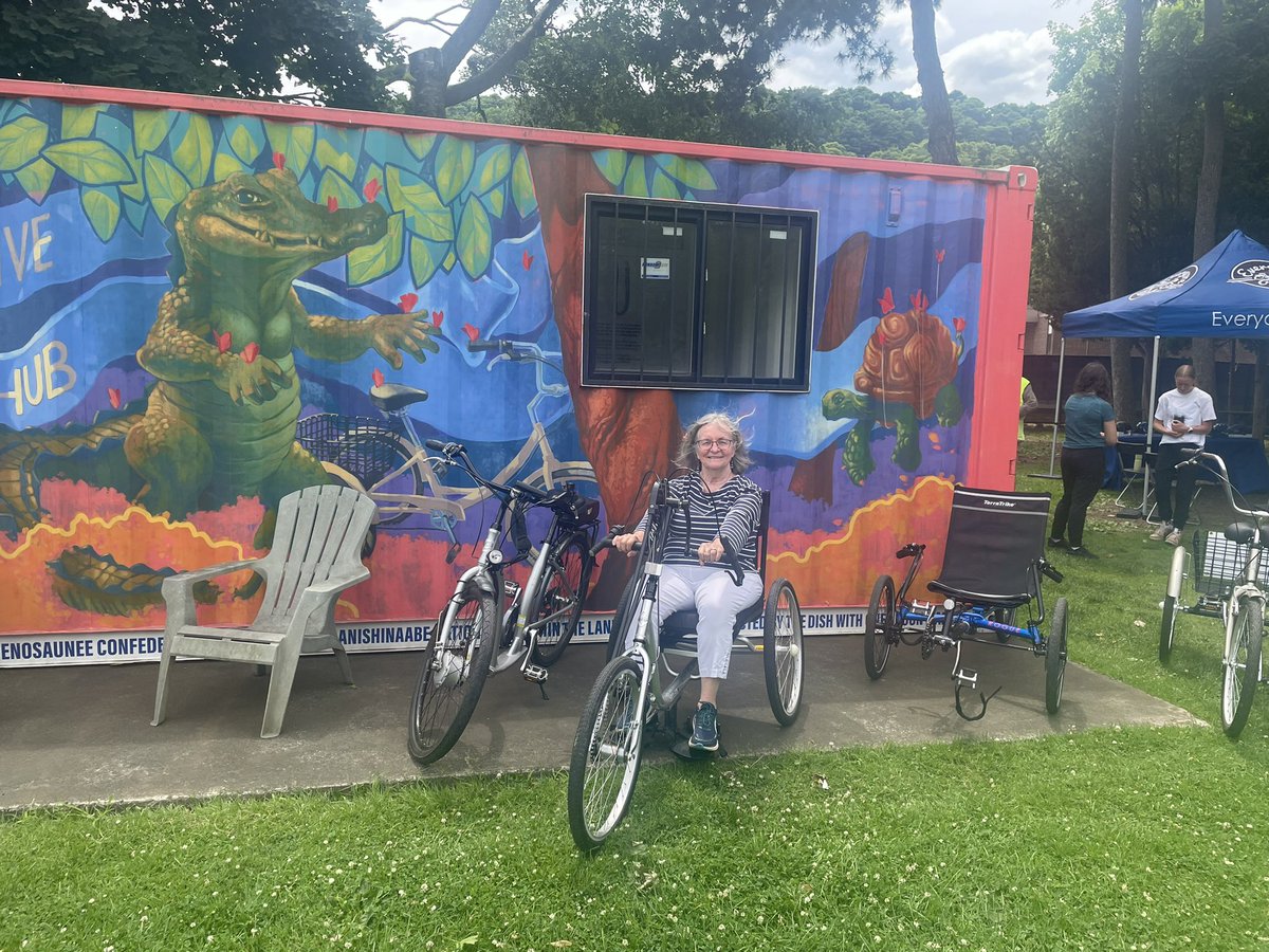 Hamilton Council on Aging (HCoA) (@hamont_aging) on Twitter photo Today is Senior Bike Day <a href="/gageparkhamont/">Gage Park Hamilton</a> Thanks to <a href="/EveryoneRidesFM/">Everyone Rides</a> <a href="/CWA_Toronto/">Cycling Without Age</a> <a href="/cityofhamilton/">City of Hamilton</a>, amazing facilitators Anne Pizzacalla & Joy White & those who joined us #LetsRideABike #SeniorsMonth #BikeMonth <a href="/cycletherapyHam/">Mark Anderson 😷 (He/His/Him)</a> <a href="/CycleHamilton/">Cycle Hamilton</a> <a href="/GERAScentre/">Geras Centre for Aging Research</a> <a href="/GilbreaCentre/">Gilbrea Centre</a> <a href="/ymcahbb/">YMCA Hamilton | Burlington | Brantford</a> Today is Senior Bike Day <a href="/gageparkhamont/">Gage Park Hamilton</a> Thanks to <a href="/EveryoneRidesFM/">Everyone Rides</a> <a href="/CWA_Toronto/">Cycling Without Age</a> <a href="/cityofhamilton/">City of Hamilton</a>, amazing facilitators Anne Pizzacalla & Joy White & those who joined us #LetsRideABike #SeniorsMonth #BikeMonth <a href="/cycletherapyHam/">Mark Anderson 😷 (He/His/Him)</a> <a href="/CycleHamilton/">Cycle Hamilton</a> <a href="/GERAScentre/">Geras Centre for Aging Research</a> <a href="/GilbreaCentre/">Gilbrea Centre</a> <a href="/ymcahbb/">YMCA Hamilton | Burlington | Brantford</a>