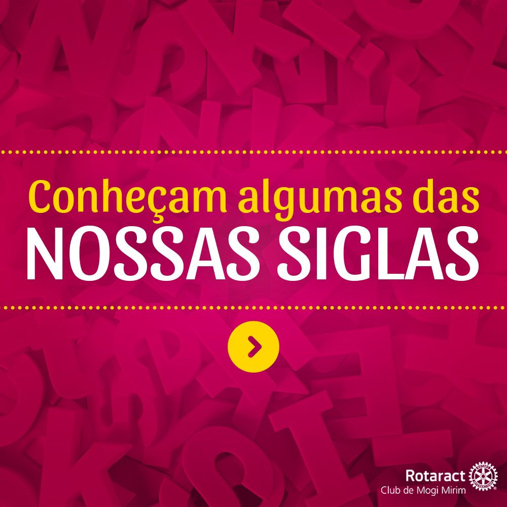 eteractmm's tweet image. Já participou de uma reunião do Rotaract e ficou se perguntando o que significam termos como "FR" e "RDI"? 🤔
 
Não se preocupe mais! 🤩

Confira nosso post fresquinho com o significado das siglas mais usadas no Rotaract e domine nossa "linguagem" de vez! 💬✨ 

#Rotaract #Siglas
