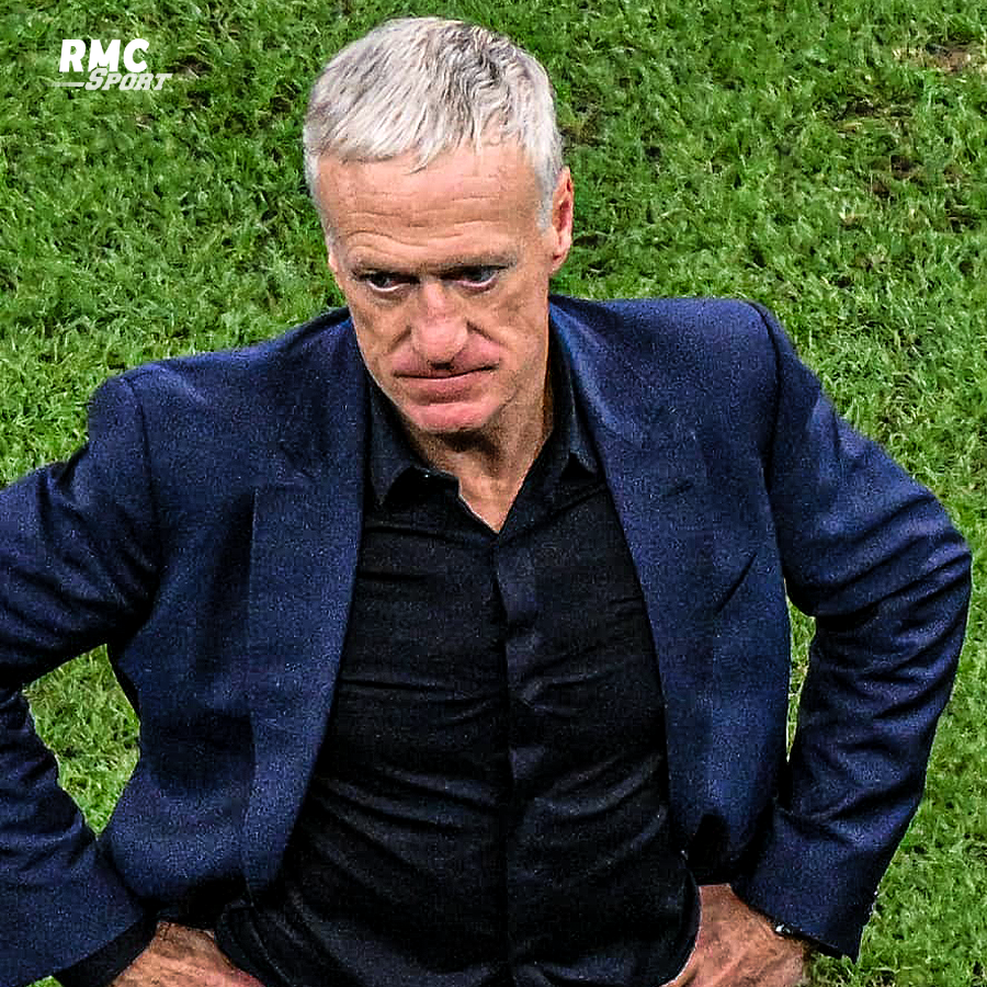 RMCsport's tweet photo. 🗣️ La première réaction de Deschamps après le nul face à la Pologne : "Je ne suis pas frustré. On a fait ce qu'il fallait, on a eu des occasions. Il faut apprécier ce qu'on a fait. Le premier objectif est atteint même si on n'a pas la place qu'on voulait." #Euro2024 
https://t.co/lCA6jLW75x