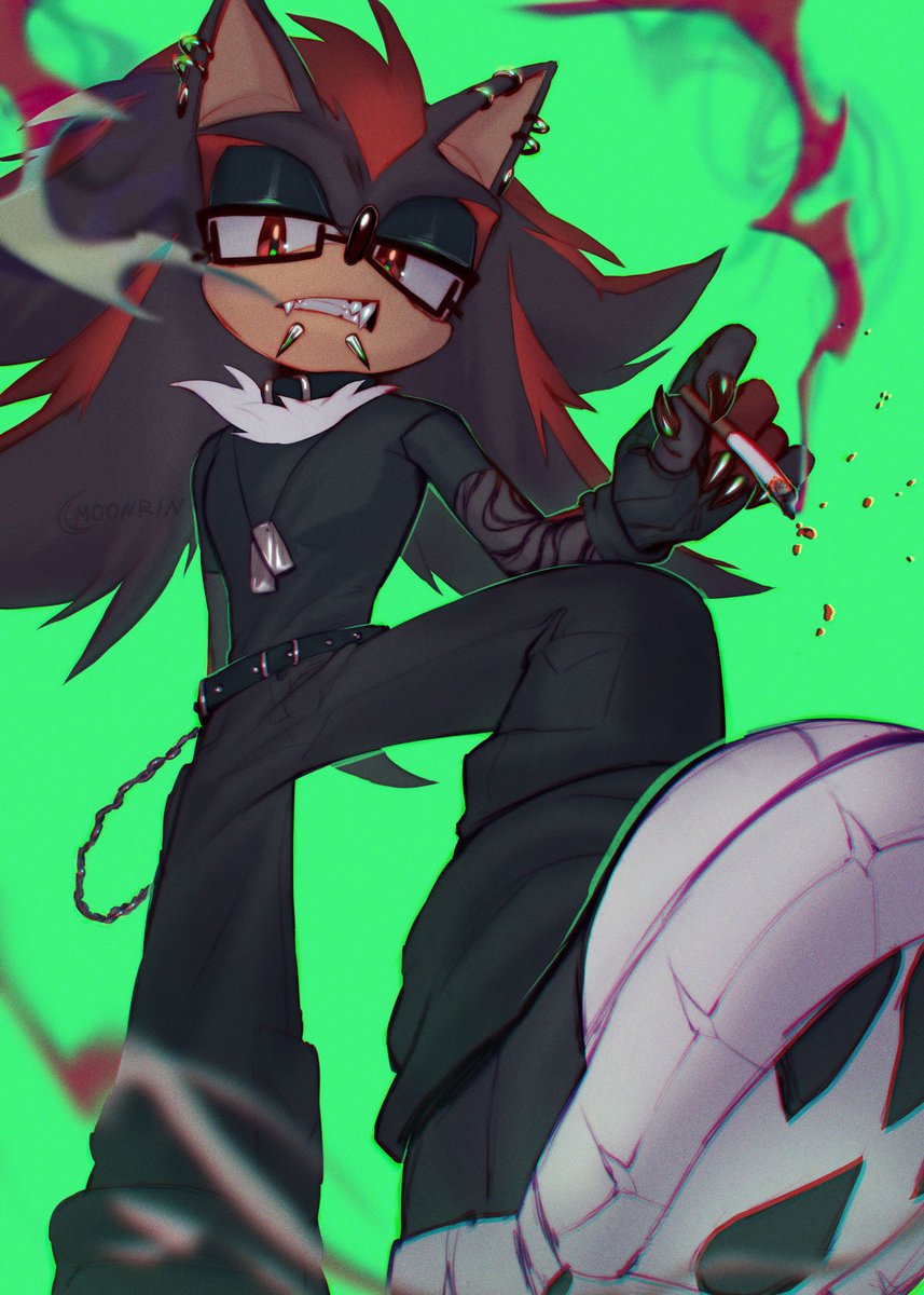 moonrin__'s tweet image. Gift for @/xeno25614
Because his Shadow kinsona is awesome