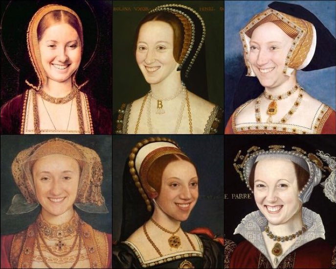 Henry VIII’s wives if they’d never met him.