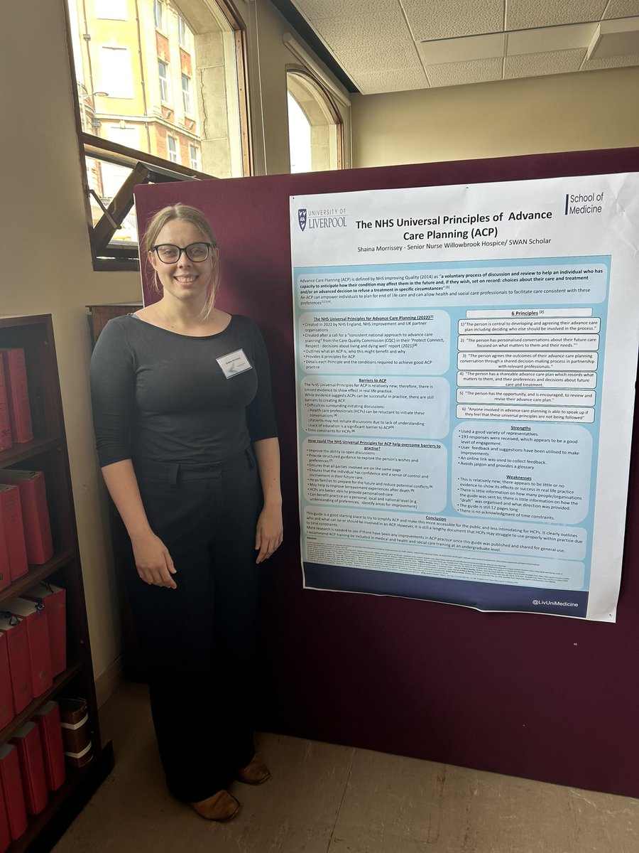 A genuine privilege to be part of <a href="/SwanTeamLUH/">Swan Team</a> and participate in the amazing 1st Swan Summit - such informative and inspirational presentations and people. Equally, so proud of the Swan Scholars <a href="/LivUniMedicine/">UoL School of Medicine</a> displaying posters created within their  postgraduate studies 👏👏👏