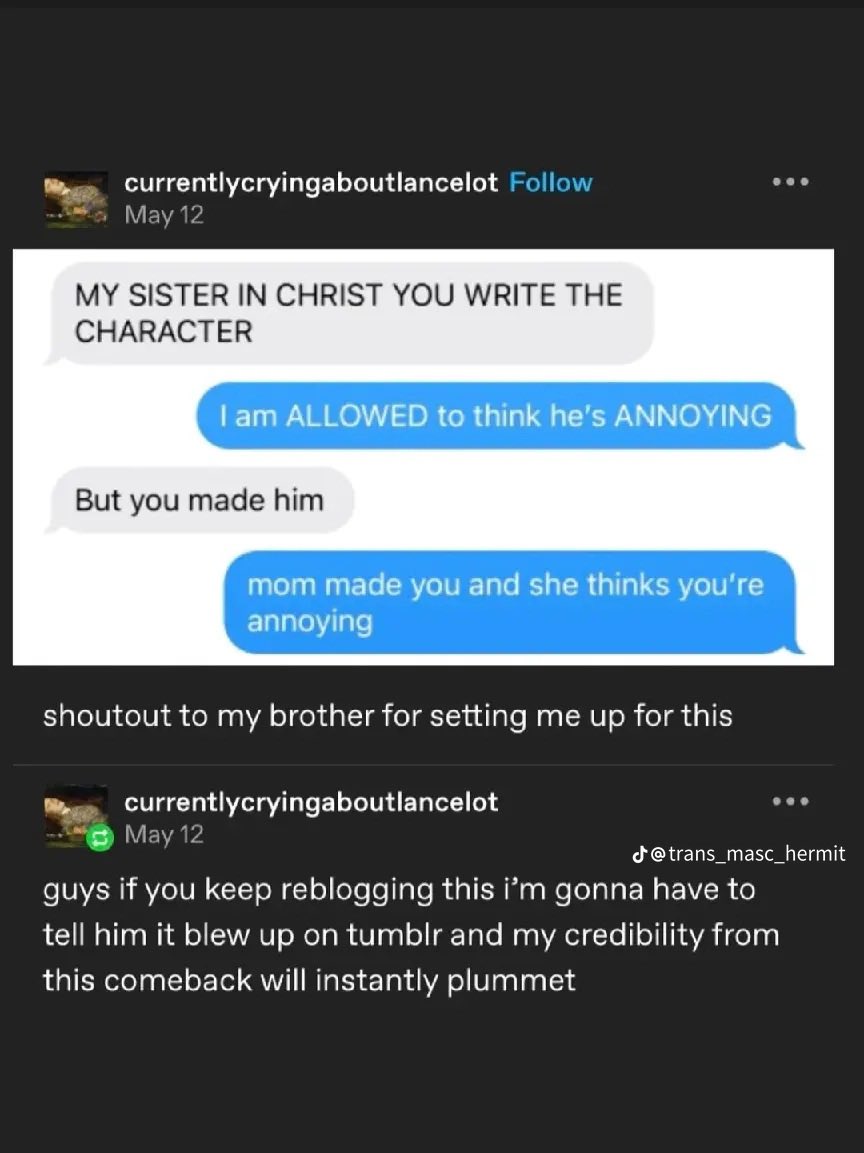 AuthorVMKent's tweet photo. I found this meme on TikTok and I can’t help but think about Jax @AuthorAKMozart https://t.co/w0Lfz7WnEV