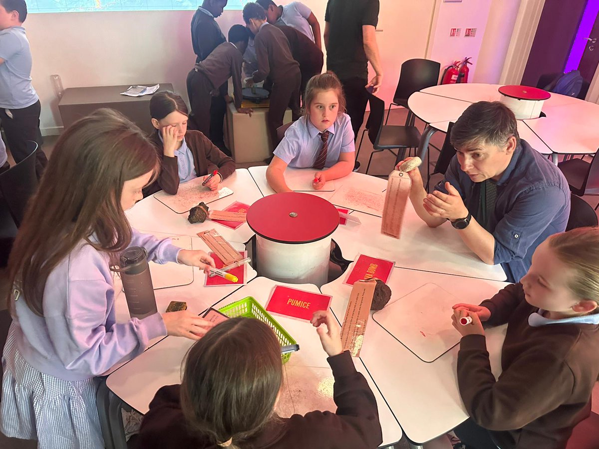 lfbriody's tweet photo. More Dynamic Earth pics.  @StBlanesGCC P5s had an awesome time learning about habitats and natural disasters as well as exploring all the exhibits.  Highly recommended. https://t.co/A5bEJ4NFn7