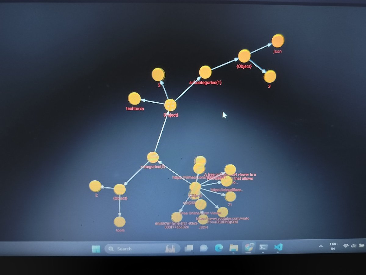 BlitzBug98's tweet image. Coming soon #3dgraph #jsonviewer #json #techupdate #techtools #d3 #nextjs #upcoming #dev #newthings #3d #chart #graph #visualization
💡Jsonviewer.tools