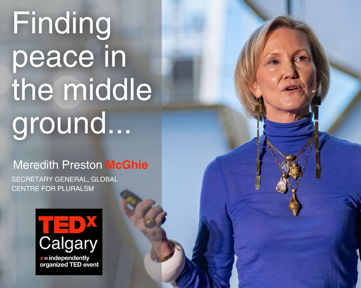 Celebrating the power of the middle ground with Meredith Preston McGhie, Secretary General of the Global Centre for Pluralism. It's an uncomfortable place, but a potential key to peaceful dialogue and growth. bit.ly/MeredithPresto…
<a href="/GlobalPluralism/">Global Centre for Pluralism</a>