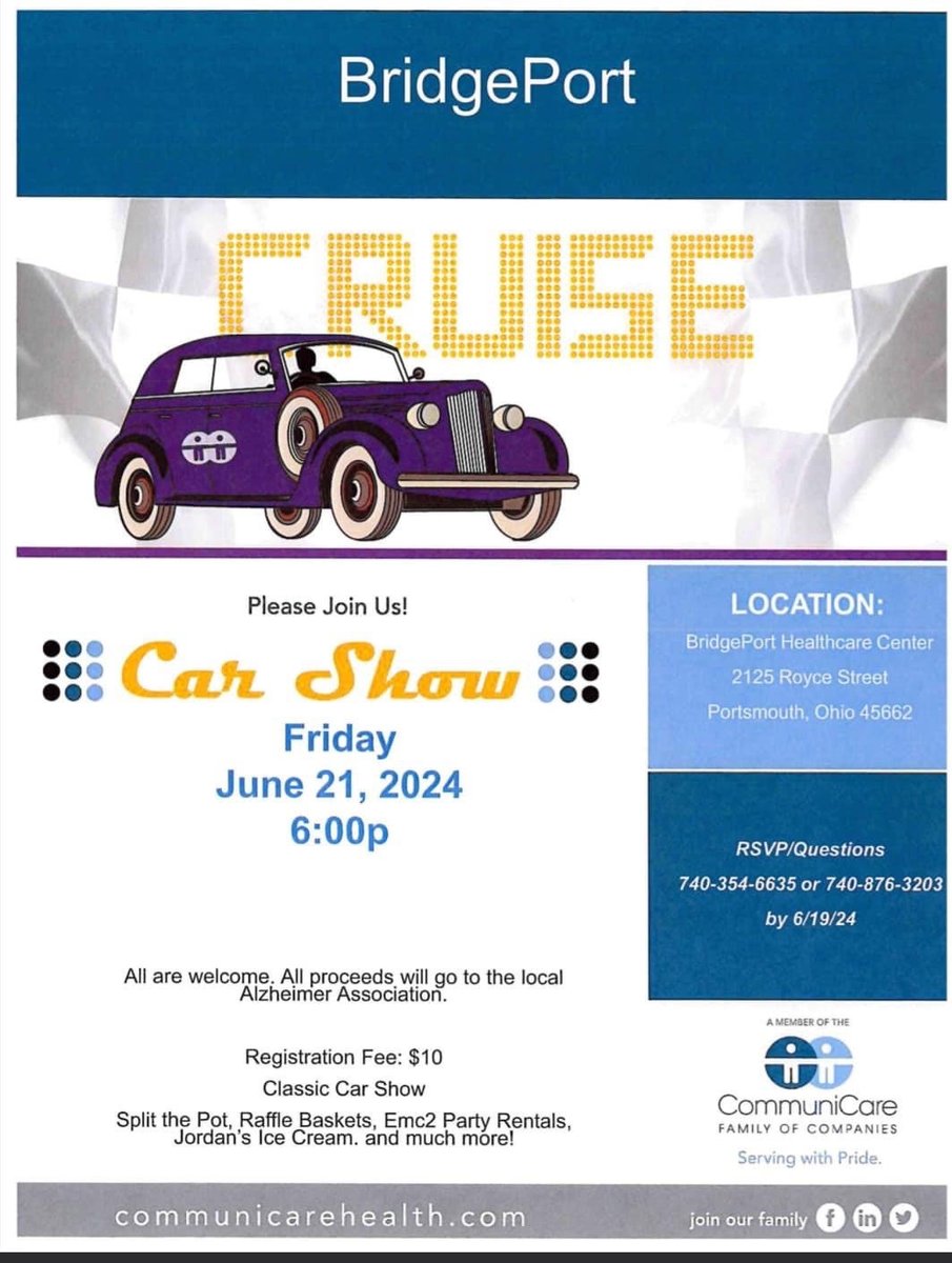 Unity1_HHC's tweet image. At Unity 1 Home Health Care, we're grateful to support our local Alzheimer's Association through BridgePort in Portsmouth, Ohio!
 Enjoy a $50 Texas Roadhouse gift card on us! Enjoy grubbin' down and supporting a great cause!
#BridgePort #PortsmouthOhio #Ohio #AlzheimerAssociation