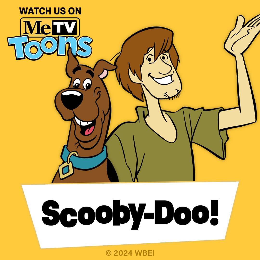ScoobyandCam's tweet image. Exciting News from MeTV Toons! 🎉📺

Today marks the launch of MeTV Toons, your new destination for classic cartoons! Get ready to dive into a world of nostalgia with timeless favorites like Scooby-Doo, Jonny Quest and many more beloved cartoons.

#MeTVToons @MeTVtoons