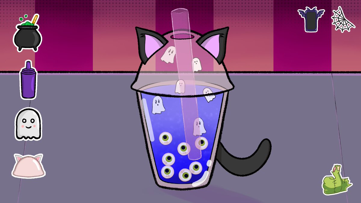 Foxdrift Studios | Wishlist Boba Monsters 👻 tweet media