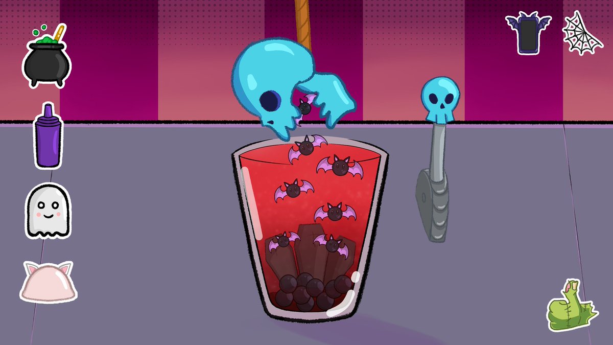 Foxdrift Studios | Wishlist Boba Monsters 👻 tweet media