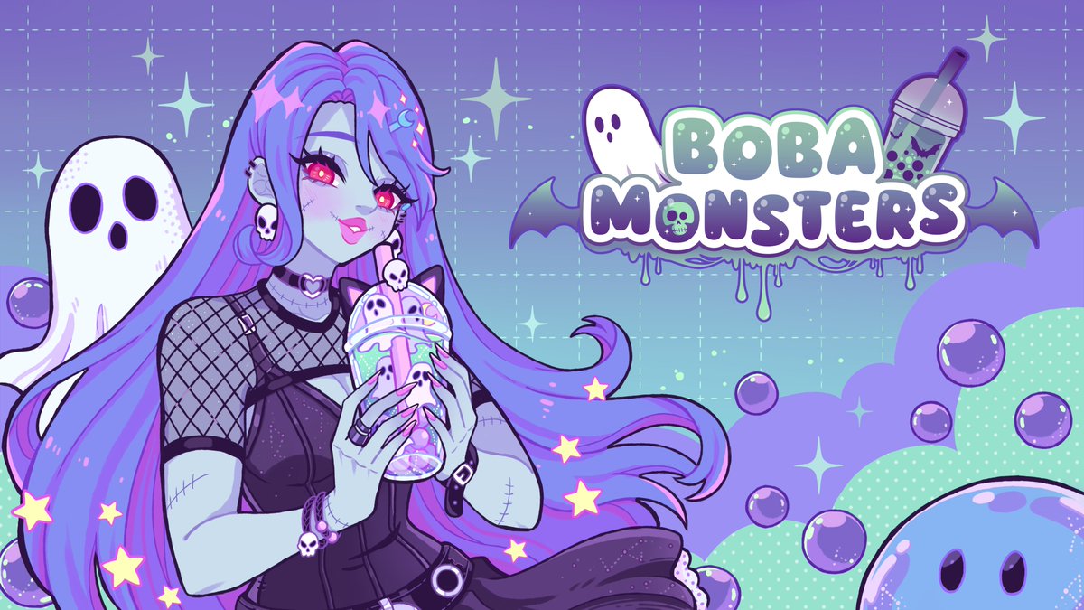 Foxdrift Studios | Wishlist Boba Monsters 👻 tweet media