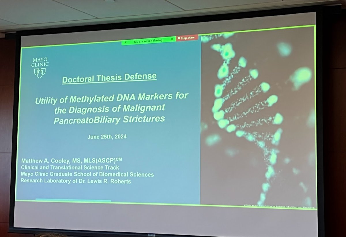 UNDMLS's tweet image. A huge congrats to UND MLS alum Matt Cooley, who earned his PhD from the Mayo Clinic Graduate School of Biomedical Sciences.  Matt earned his undergrad and graduate MLS degrees from UND and is doing some incredible things in his field. Congratulations, Dr. Cooley!