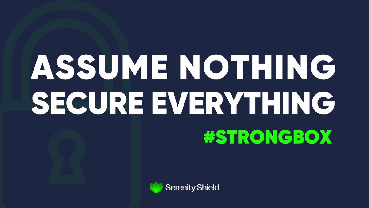 SerenityStech's tweet image. 🔐 Centralized data breaches have become all too common. Protecting your sensitive information &amp;amp; files isn’t just wise—it’s essential💡

Coming Soon... #StrongBox offers a #decentralized alternative that keeps your data safe. Get ready to Secure Your Digital Future!