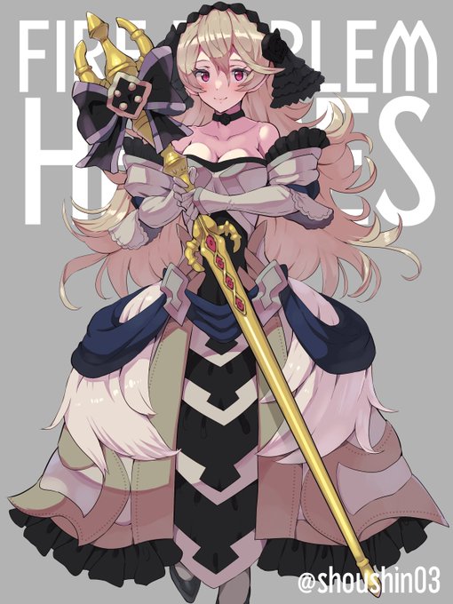 FEif9周年だったので(遅刻)、原作でなくFEH絡みのネタで描いたカム子を再調整して掲載。 