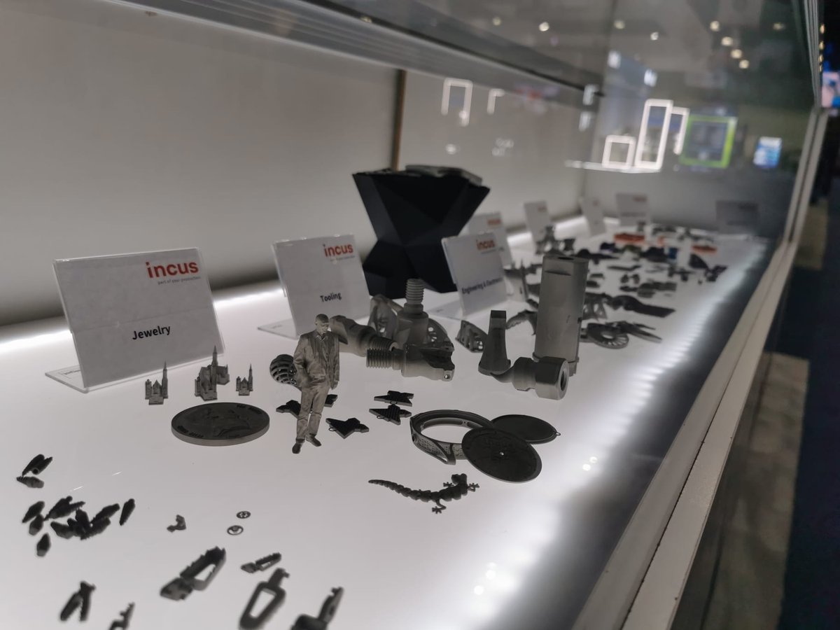 Incus3D's tweet image. Excited to kick off the @RAPID_Event! Join us at the booth 1619 to see remarkable parts our partners MetShape, @MicroMIM_Europe and @IndoMim1 are creating with our innovative LMM technology!
#incus3d #3dprinting #rapidtct