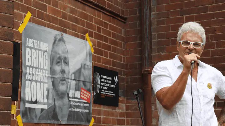 SarcasmStardust's tweet photo. I wish David McBride were free right now. I’m sure he is thrilled to learn that Assange is out of Belmarsh. Every time we had him on the show to discuss his own case he would always shift focus to worry about what Assange was going through. I hope we can now focus a huge amount of energy in getting him out of prison as well.