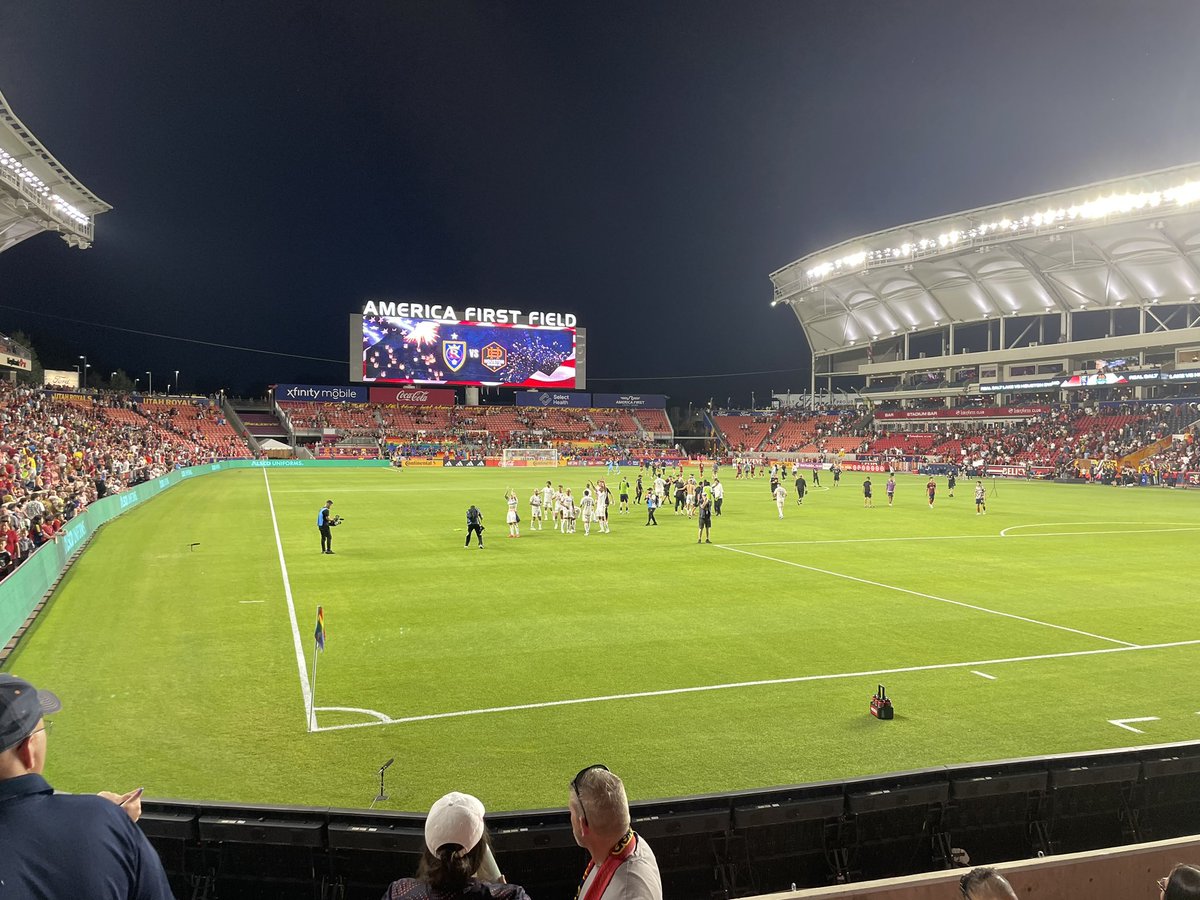 Amazing game night LA Galaxy vs Real Salt Lake <a href="/realsaltlake/">Real Salt Lake</a> <a href="/LAGalaxy/">LA Galaxy</a>
