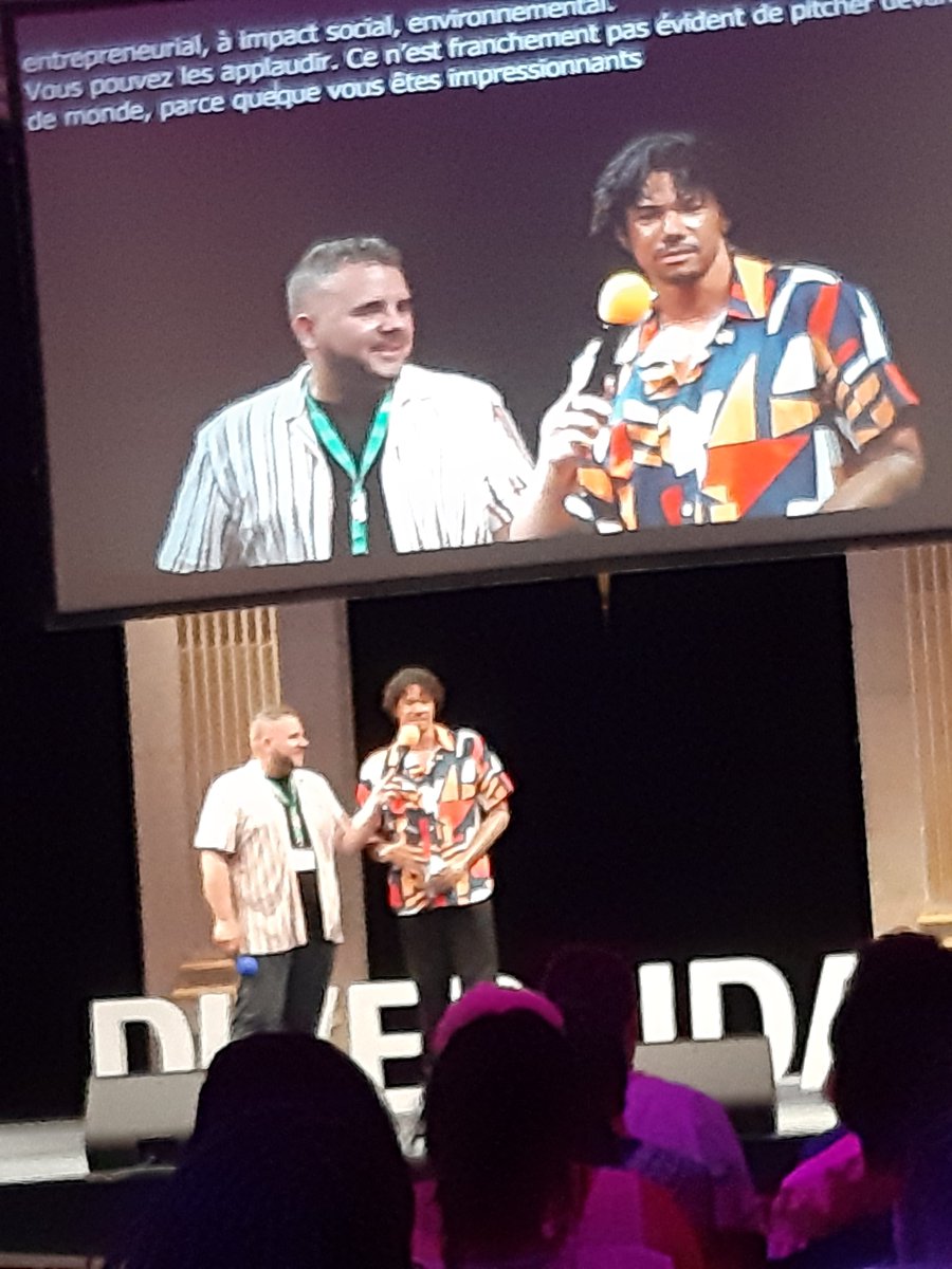 Martine Le Jossec 🎈 #Communication #FeelGood 🙏🏼 (@loutro1990) on Twitter photo Apres un super interlude artistique
la soirée #Tremplin de #Diversidays reprend
👉Intervention du parrain de la promotion Arnaud Assoumani aka <a href="/ArnaudAssoumani/">Arnaud Assoumani</a> linkedin.com/in/arnaud-asso…
"Les jeux paralympiques vous donneront la plus grande claque"
#LeadershipProgram Apres un super interlude artistique
la soirée #Tremplin de #Diversidays reprend
👉Intervention du parrain de la promotion Arnaud Assoumani aka <a href="/ArnaudAssoumani/">Arnaud Assoumani</a> linkedin.com/in/arnaud-asso…
"Les jeux paralympiques vous donneront la plus grande claque"
#LeadershipProgram