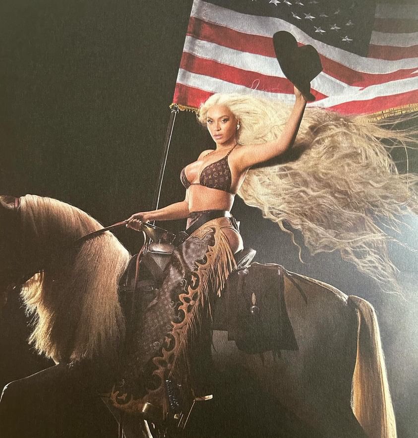 Beyoncé for #COWBOYCARTER photoshoot.