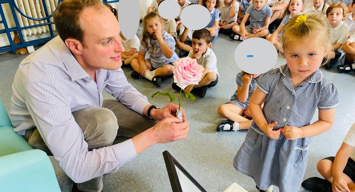 Each year we pay our peppercorn rent in our Rose Assembly. 

Our youngest pupil hands over the payment of a rose, this year it was Sadie.

A lovely tradition that has continued for many many years 💙