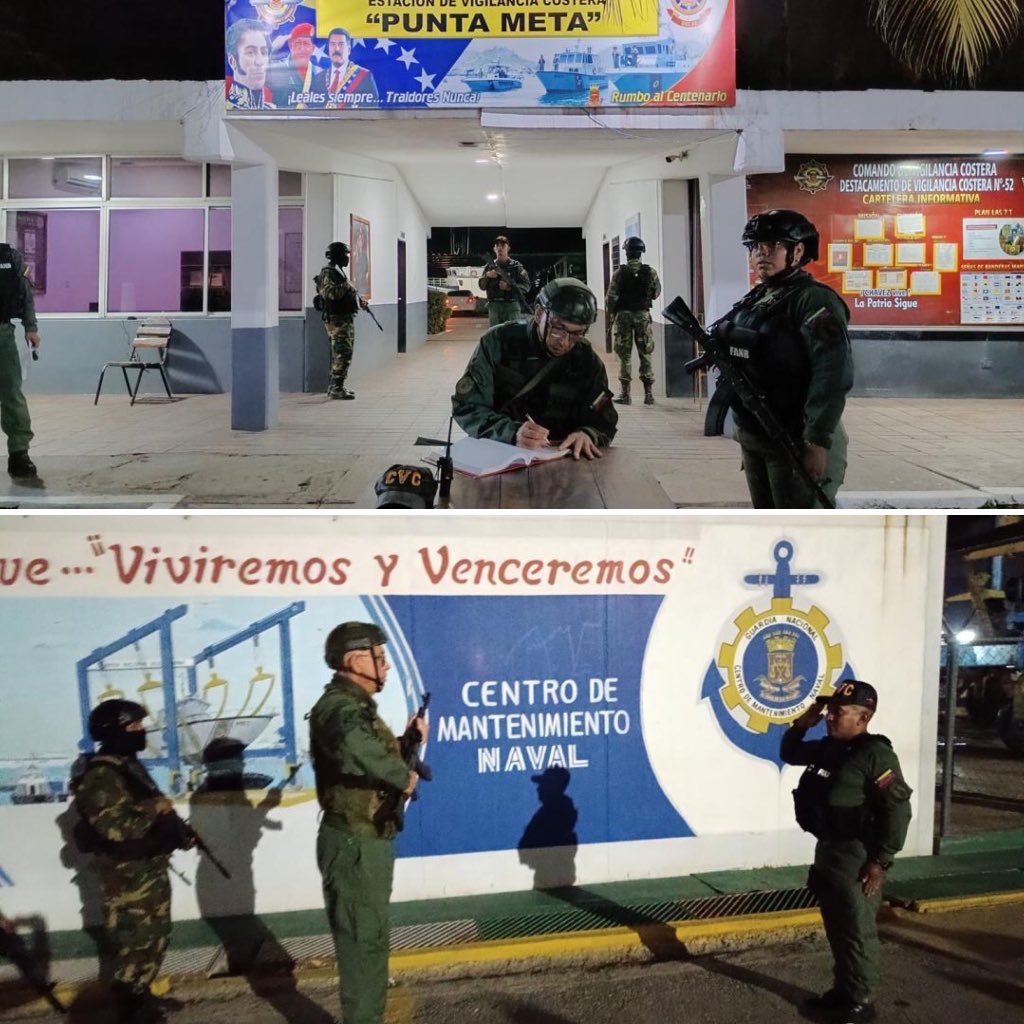 De acuerdo a los requerimientos y órdenes de nuestro Comandante en Jefe <a href="/NicolasMaduro/">Nicolás Maduro</a> la #FANB se mantiene insomne las 24 horas junto a la <a href="/PNBVzla/">Cuerpo de Policía Nacional Bolivariana.</a> patrullando y resguardando los cuadrantes de paz !

#IntegrarEsVencer