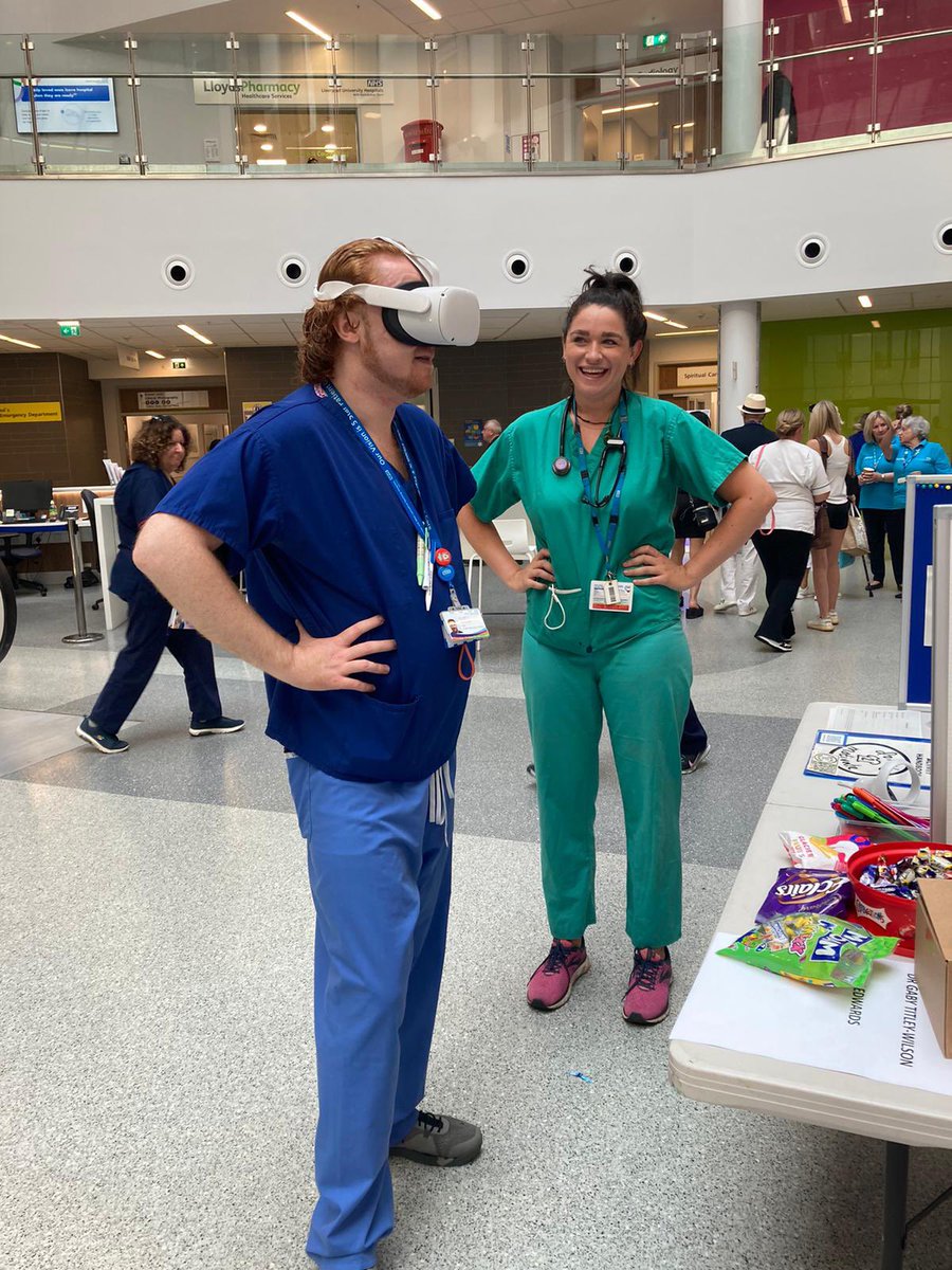 Rachel Smith (@racsmi123) on Twitter photo Let the VR deconditioning training commence taking training to another level with our teams and wider #Endpjparalysis @davidfmelia <a href="/bubbleryan/">Sue Ryan RN</a> @nat_hudson1 <a href="/jamessumnerNHS/">James Sumner ๐</a> #donatetomotivate @LivHospitals Let the VR deconditioning training commence taking training to another level with our teams and wider #Endpjparalysis @davidfmelia <a href="/bubbleryan/">Sue Ryan RN</a> @nat_hudson1 <a href="/jamessumnerNHS/">James Sumner ๐</a> #donatetomotivate @LivHospitals